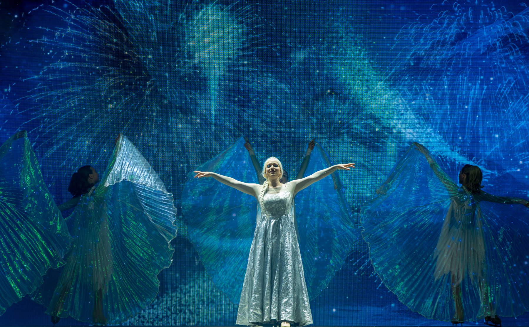 Elsa auf der Bühne